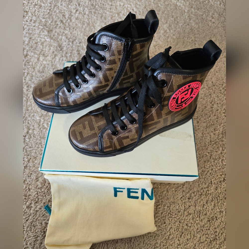 Fendi Kids Shoes.